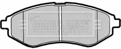 Комплект тормозных колодок, дисковый тормоз BORG & BECK купить