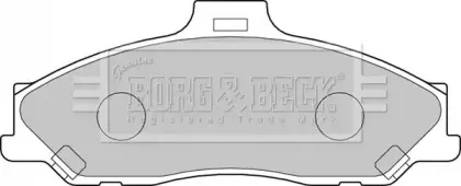 Комплект тормозных колодок, дисковый тормоз BORG & BECK купить