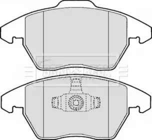 Комплект тормозных колодок, дисковый тормоз BORG & BECK купить