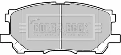 Комплект тормозных колодок, дисковый тормоз BORG & BECK купить