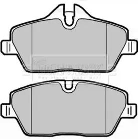Комплект тормозных колодок, дисковый тормоз BORG & BECK купить