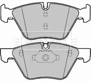 Комплект тормозных колодок, дисковый тормоз BORG & BECK купить
