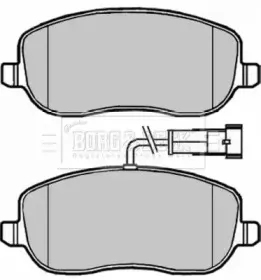 Комплект тормозных колодок, дисковый тормоз BORG & BECK купить