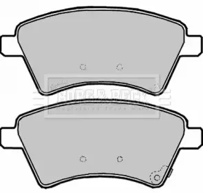Комплект тормозных колодок, дисковый тормоз BORG & BECK купить