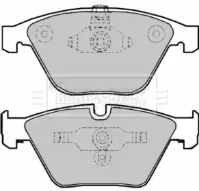 Комплект тормозных колодок, дисковый тормоз BORG & BECK купить