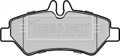 BBP1975 BORG & BECK - Гальмівні колодки до дисків BORG & BECK купить