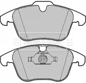 Комплект тормозных колодок, дисковый тормоз BORG & BECK купить