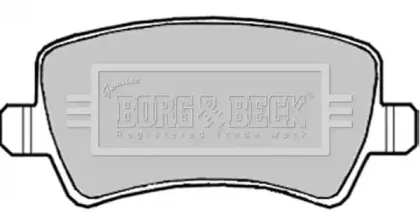 Комплект тормозных колодок, дисковый тормоз BORG & BECK купить