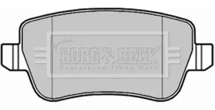 Комплект тормозных колодок, дисковый тормоз BORG & BECK купить