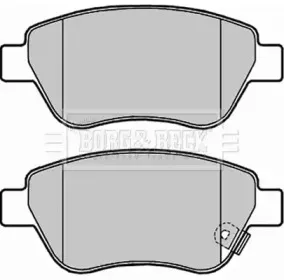 Комплект тормозных колодок, дисковый тормоз BORG & BECK купить