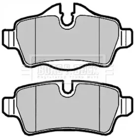 Комплект тормозных колодок, дисковый тормоз BORG & BECK купить
