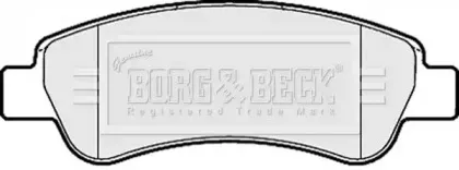 Комплект тормозных колодок, дисковый тормоз BORG & BECK купить