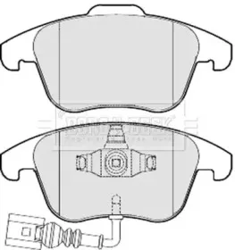 Комплект тормозных колодок, дисковый тормоз BORG & BECK купить