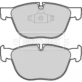 Комплект тормозных колодок, дисковый тормоз BORG & BECK купить