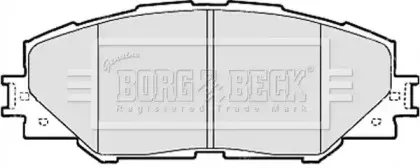 Комплект тормозных колодок, дисковый тормоз BORG & BECK купить