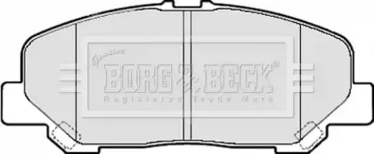 Комплект тормозных колодок, дисковый тормоз BORG & BECK купить