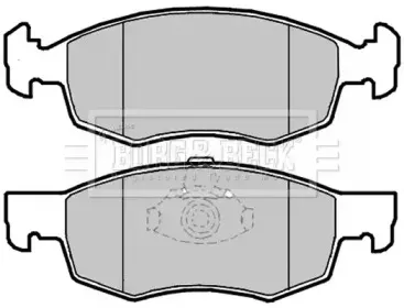 Комплект тормозных колодок, дисковый тормоз BORG & BECK купить