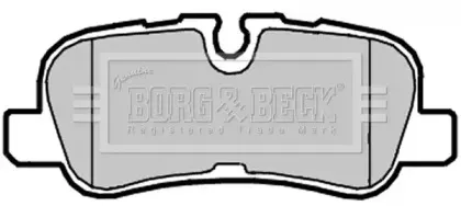 Комплект тормозных колодок, дисковый тормоз BORG & BECK купить