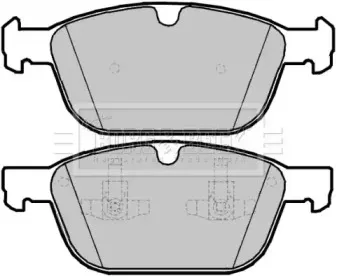 Комплект тормозных колодок, дисковый тормоз BORG & BECK купить