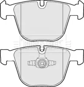 Комплект тормозных колодок, дисковый тормоз BORG & BECK купить