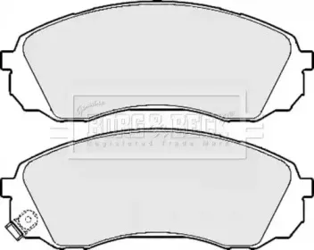 Комплект тормозных колодок, дисковый тормоз BORG & BECK купить