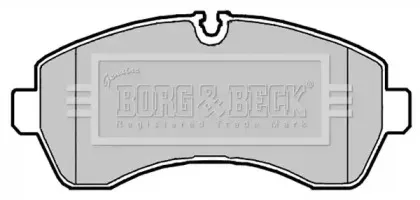 Комплект тормозных колодок, дисковый тормоз BORG & BECK купить