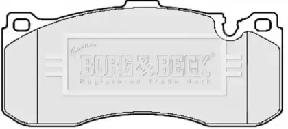 Комплект тормозных колодок, дисковый тормоз BORG & BECK купить