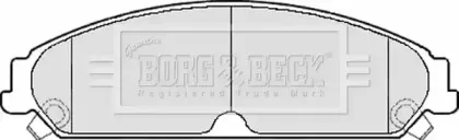 Комплект тормозных колодок, дисковый тормоз BORG & BECK купить