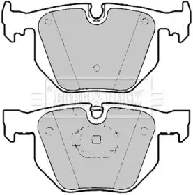 BBP2183 BORG & BECK - Гальмівні колодки до дисків BORG & BECK купить