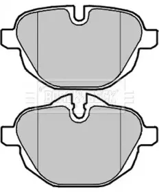 Комплект тормозных колодок, дисковый тормоз BORG & BECK купить