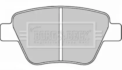 BBP2242 BORG & BECK - Гальмівні колодки до дисків BORG & BECK купить