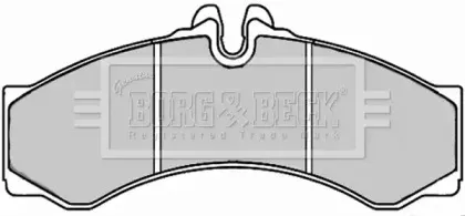 Комплект тормозных колодок, дисковый тормоз BORG & BECK купить