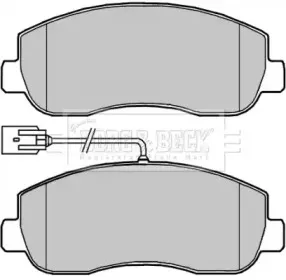 Комплект тормозных колодок, дисковый тормоз BORG & BECK купить