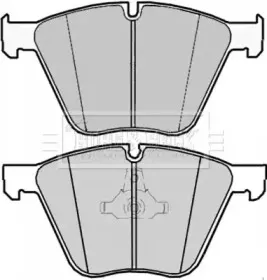Комплект тормозных колодок, дисковый тормоз BORG & BECK купить