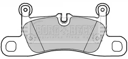 Комплект тормозных колодок, дисковый тормоз BORG & BECK купить