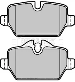 Комплект тормозных колодок, дисковый тормоз BORG & BECK купить