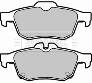 Комплект тормозных колодок, дисковый тормоз BORG & BECK купить