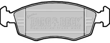 Комплект тормозных колодок, дисковый тормоз BORG & BECK купить