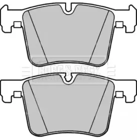 Комплект тормозных колодок, дисковый тормоз BORG & BECK купить