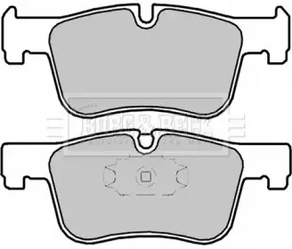 Комплект тормозных колодок, дисковый тормоз BORG & BECK купить
