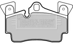 Комплект тормозных колодок, дисковый тормоз BORG & BECK купить