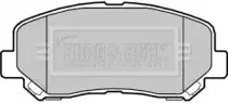 Комплект тормозных колодок, дисковый тормоз BORG & BECK купить