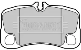 Комплект тормозных колодок, дисковый тормоз BORG & BECK купить