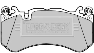 Комплект тормозных колодок, дисковый тормоз BORG & BECK купить