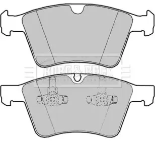 Комплект тормозных колодок, дисковый тормоз BORG & BECK купить