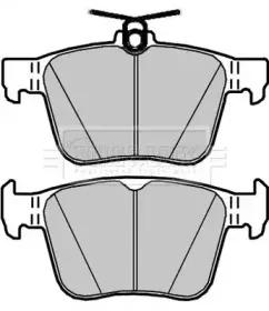 Комплект тормозных колодок, дисковый тормоз BORG & BECK купить