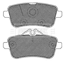 Комплект тормозных колодок, дисковый тормоз BORG & BECK купить