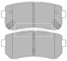 Комплект тормозных колодок, дисковый тормоз BORG & BECK купить