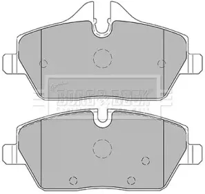 Комплект тормозных колодок, дисковый тормоз BORG & BECK купить