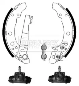 Комплект тормозных колодок BORG & BECK купить
